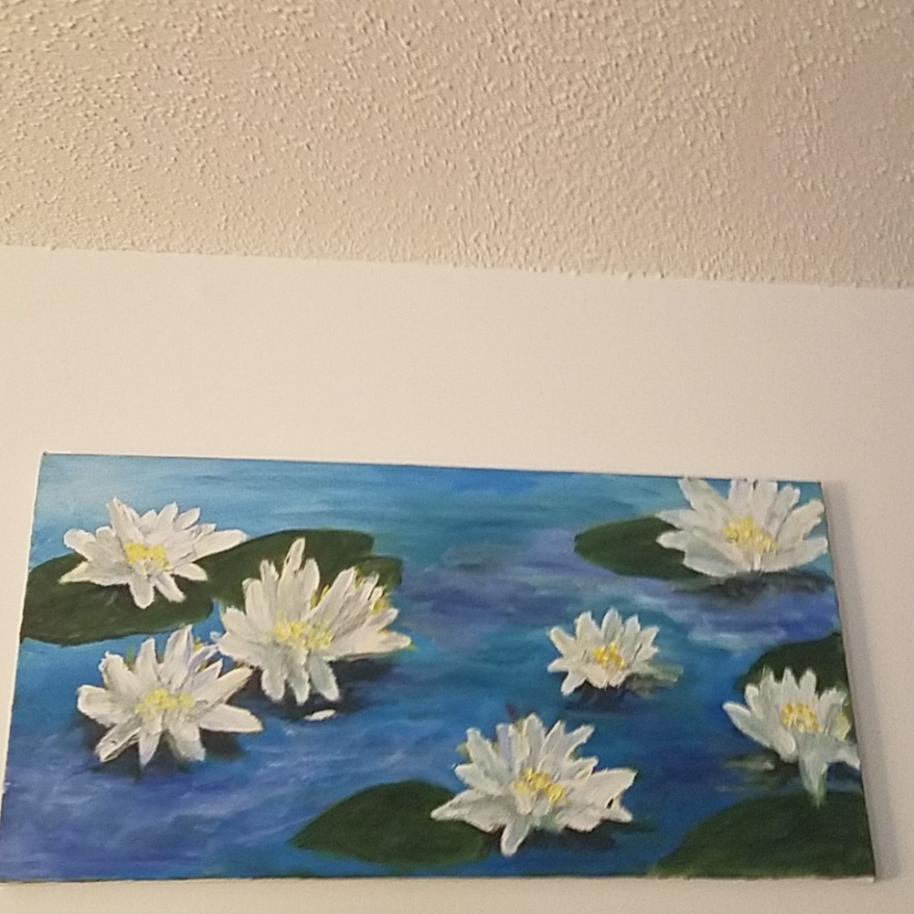 Lily pad painting